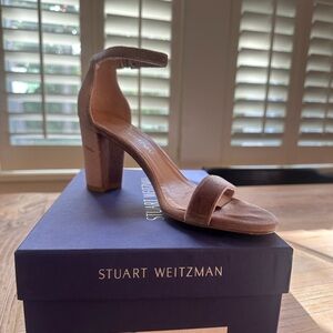 Stuart Weitzman Nearly Nude heeled sandal